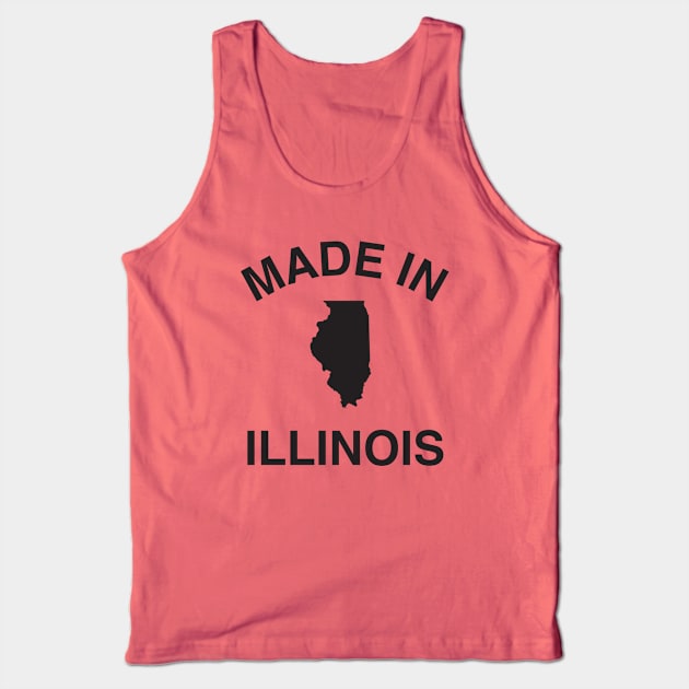 Made in Illinois Tank Top by elskepress